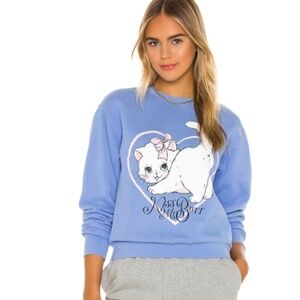 By Samii Ryan 'Kiss My Butt' Cropped Sweatshirt - Large - BSR